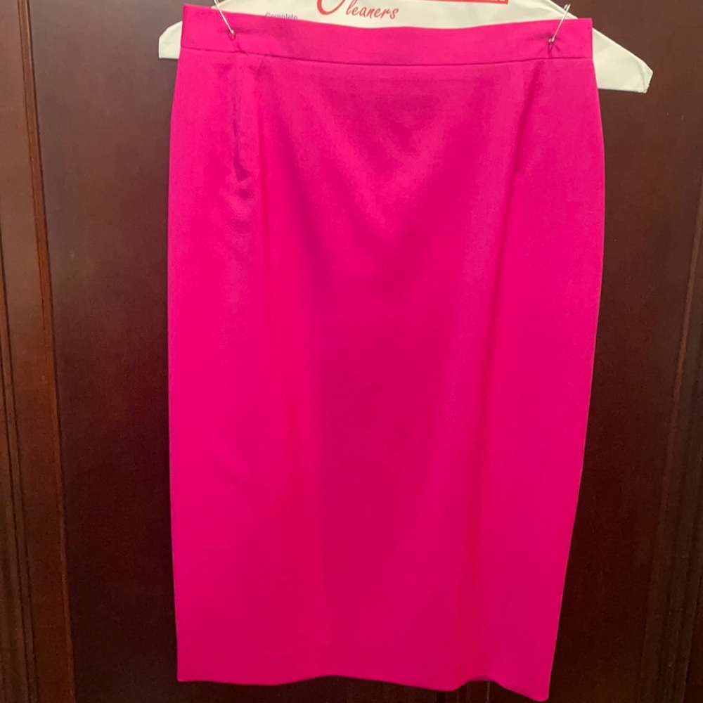 Warm Pink Escada Pencil Skirt in Great Condition